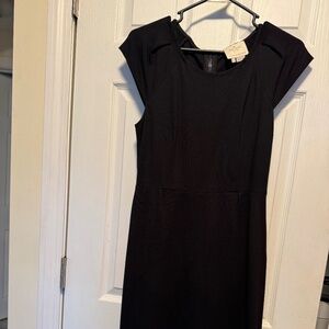 Kate Spade Black Midi Dress